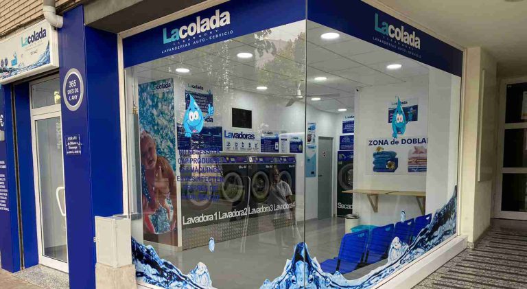 LaColada estrena nueva lavandería autoservicio en Salt (Gerona)